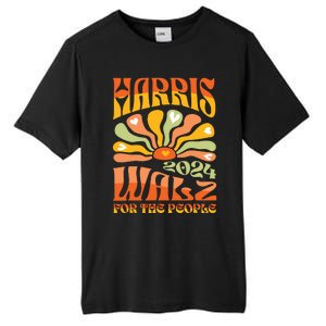 Harris Walz 2024 Election President Kamala Harris Tim Waltz Tall Fusion ChromaSoft Performance T-Shirt