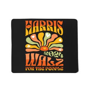 Harris Walz 2024 Election President Kamala Harris Tim Waltz Mousepad