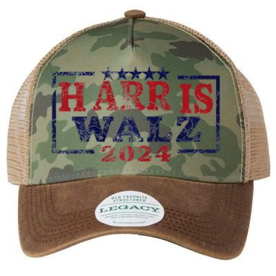 Harris Waltz 2024 Election Kamala Harris Tim Waltz 2024 Raglan Legacy Tie Dye Trucker Hat