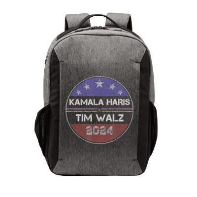 Harris Walz 2024 For President Patriotic Kamala Waltz 2024 Vector Backpack