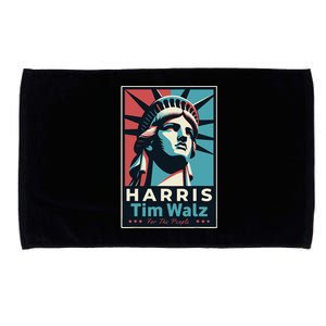 Harris Walz 2024 Kamala Harris 2024 Tim Walz 2024 Usa Microfiber Hand Towel