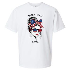 Harris Waltz 24 Election Kamala Harris Tim Waltz 2024 Sueded Cloud Jersey T-Shirt