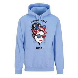 Harris Waltz 24 Election Kamala Harris Tim Waltz 2024 Unisex Surf Hoodie