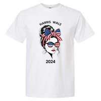 Harris Waltz 24 Election Kamala Harris Tim Waltz 2024 Garment-Dyed Heavyweight T-Shirt