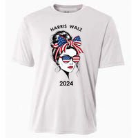 Harris Waltz 24 Election Kamala Harris Tim Waltz 2024 Cooling Performance Crew T-Shirt