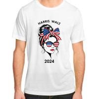 Harris Waltz 24 Election Kamala Harris Tim Waltz 2024 Adult ChromaSoft Performance T-Shirt