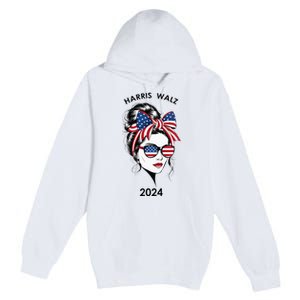 Harris Waltz 24 Election Kamala Harris Tim Waltz 2024 Premium Pullover Hoodie