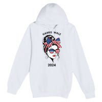 Harris Waltz 24 Election Kamala Harris Tim Waltz 2024 Premium Pullover Hoodie