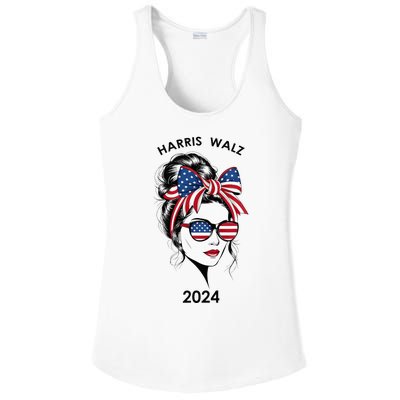 Harris Waltz 24 Election Kamala Harris Tim Waltz 2024 Ladies PosiCharge Competitor Racerback Tank