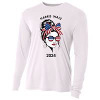 Harris Waltz 24 Election Kamala Harris Tim Waltz 2024 Cooling Performance Long Sleeve Crew