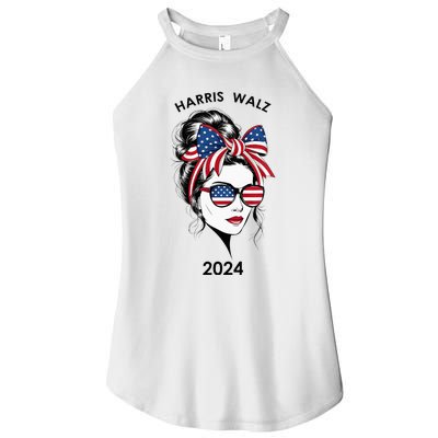 Harris Waltz 24 Election Kamala Harris Tim Waltz 2024 Women’s Perfect Tri Rocker Tank