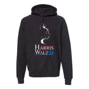 Harris Waltz 2024 Cat Election Kamala Harris Tim Walz 2024 Premium Hoodie