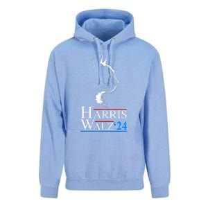 Harris Waltz 2024 Cat Election Kamala Harris Tim Walz 2024 Unisex Surf Hoodie