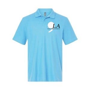 Harris Walz 2024 Comma La And The Coach Softstyle Adult Sport Polo