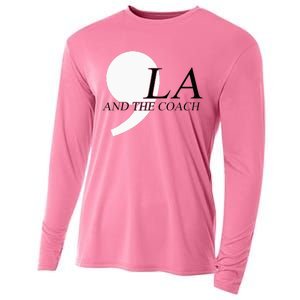 Harris Walz 2024 Comma La And The Coach Cooling Performance Long Sleeve Crew