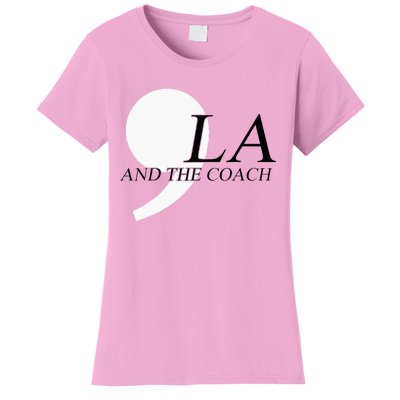 Harris Walz 2024 Comma La And The Coach Women's T-Shirt