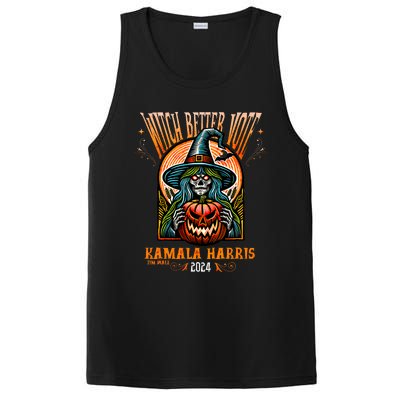 Harris Walz 2024 Halloween Witch Better Vote Kamala Harris PosiCharge Competitor Tank