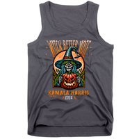 Harris Walz 2024 Halloween Witch Better Vote Kamala Harris Tank Top