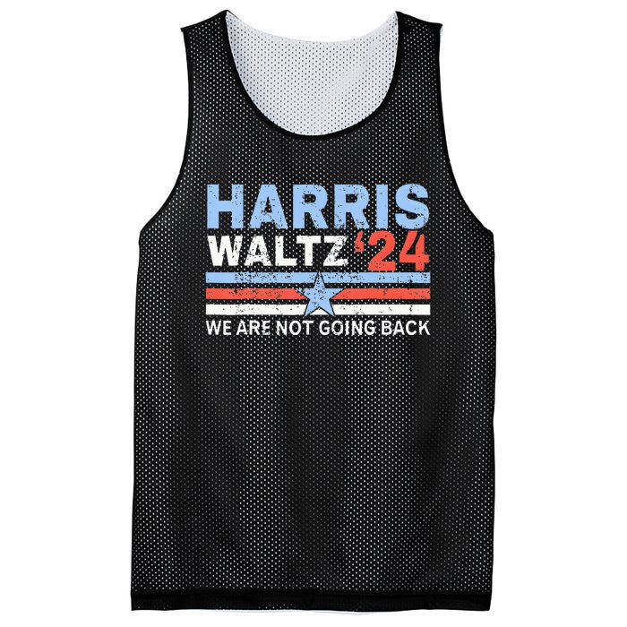 Harris Waltz 2024 WeRe Not Going Back Vote For 2024 Mesh Reversible Basketball Jersey Tank