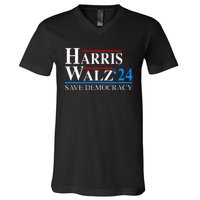 Harris Waltz 2024 Vice President Kamala Harris Tim Walz 2024 V-Neck T-Shirt