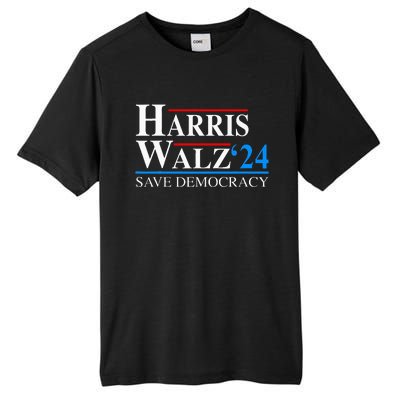 Harris Waltz 2024 Vice President Kamala Harris Tim Walz 2024 Tall Fusion ChromaSoft Performance T-Shirt