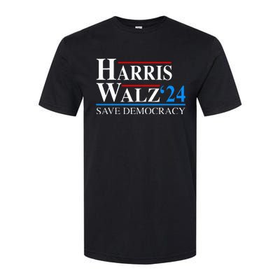 Harris Waltz 2024 Vice President Kamala Harris Tim Walz 2024 Softstyle CVC T-Shirt