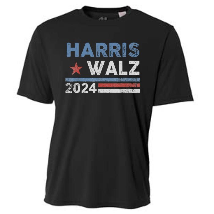 Harris Waltz 2024 Election Kamala Harris Tim Waltz 2024 Cooling Performance Crew T-Shirt