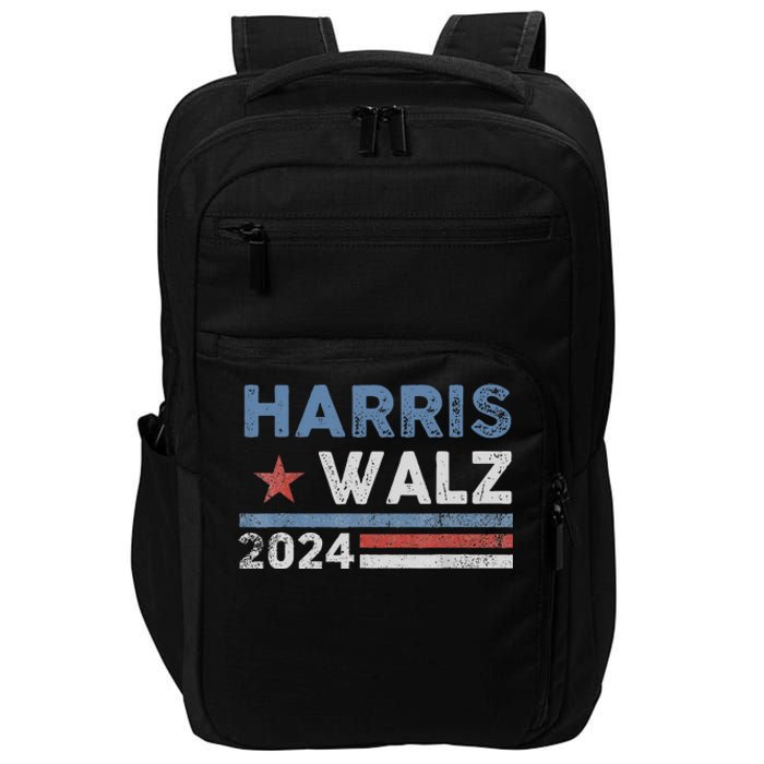 Harris Waltz 2024 Election Kamala Harris Tim Waltz 2024 Impact Tech Backpack