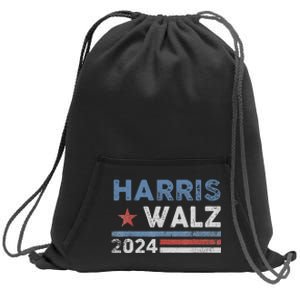 Harris Waltz 2024 Election Kamala Harris Tim Waltz 2024 Sweatshirt Cinch Pack Bag