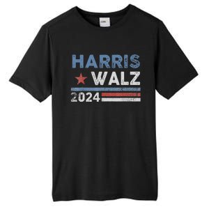 Harris Waltz 2024 Election Kamala Harris Tim Waltz 2024 Tall Fusion ChromaSoft Performance T-Shirt