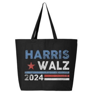 Harris Waltz 2024 Election Kamala Harris Tim Waltz 2024 25L Jumbo Tote