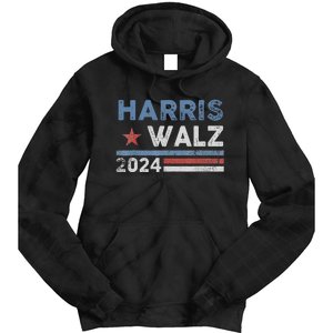 Harris Waltz 2024 Election Kamala Harris Tim Waltz 2024 Tie Dye Hoodie