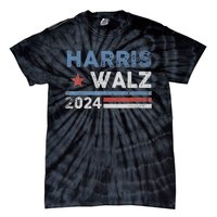 Harris Waltz 2024 Election Kamala Harris Tim Waltz 2024 Tie-Dye T-Shirt