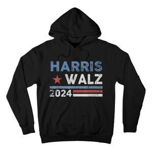 Harris Waltz 2024 Election Kamala Harris Tim Waltz 2024 Tall Hoodie