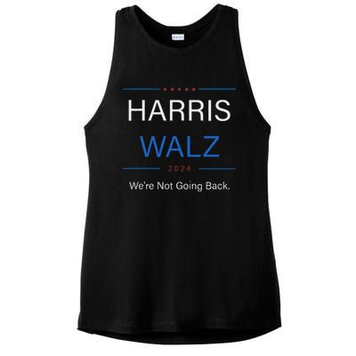 Harris Walz 2024 Election Kamala Harris Tim Walz Waltz Ladies PosiCharge Tri-Blend Wicking Tank