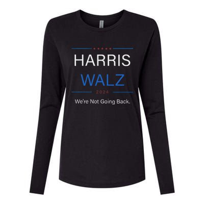 Harris Walz 2024 Election Kamala Harris Tim Walz Waltz Womens Cotton Relaxed Long Sleeve T-Shirt