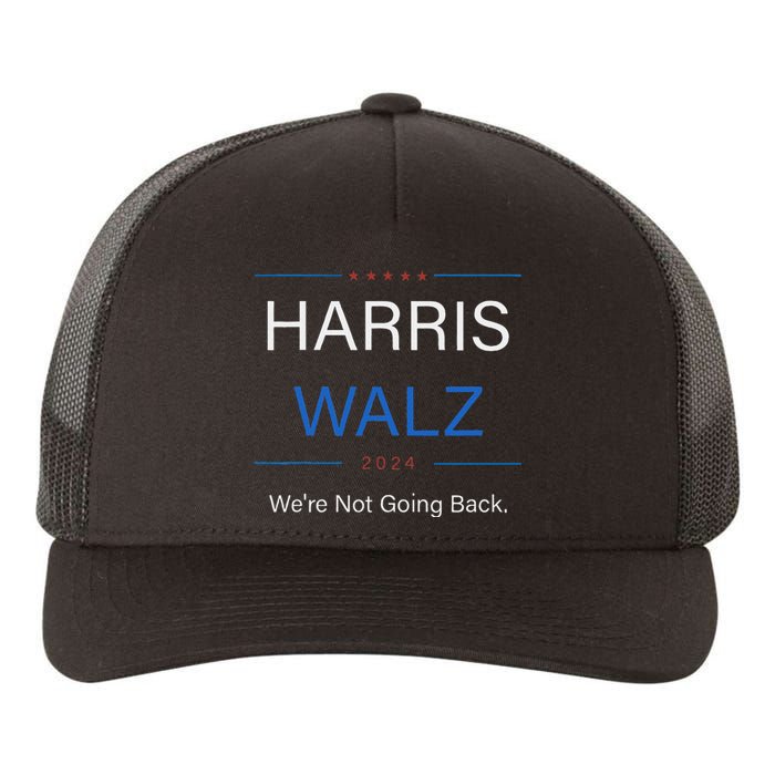 Harris Walz 2024 Election Kamala Harris Tim Walz Waltz Yupoong Adult 5-Panel Trucker Hat