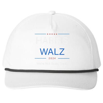 Harris Walz 2024 Election Kamala Harris Tim Walz Waltz Snapback Five-Panel Rope Hat