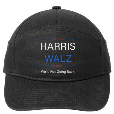 Harris Walz 2024 Election Kamala Harris Tim Walz Waltz 7-Panel Snapback Hat