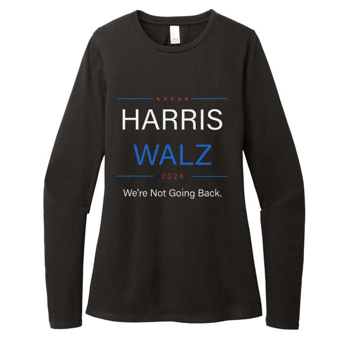 Harris Walz 2024 Election Kamala Harris Tim Walz Waltz Womens CVC Long Sleeve Shirt