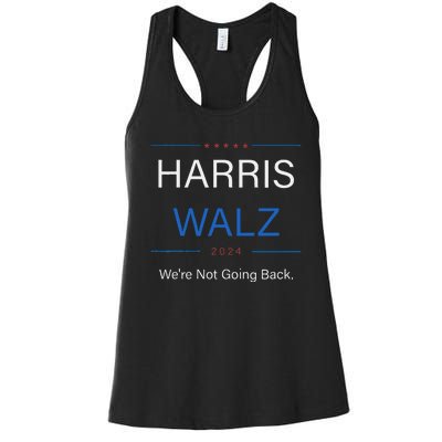 Harris Walz 2024 Election Kamala Harris Tim Walz Waltz Women's Racerback Tank