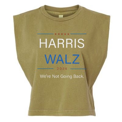 Harris Walz 2024 Election Kamala Harris Tim Walz Waltz Garment-Dyed Women's Muscle Tee