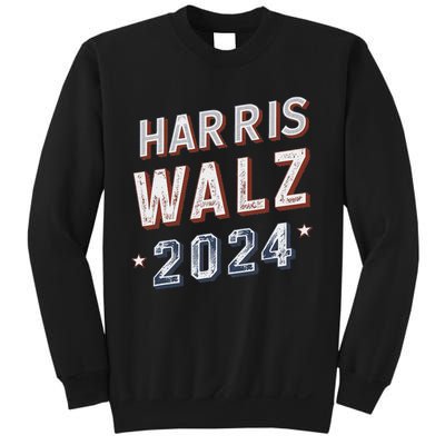 Harris Walz 2024 Election Ticket Sweatshirt