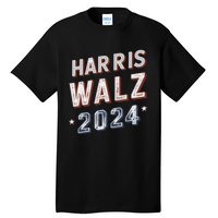 Harris Walz 2024 Election Ticket Tall T-Shirt