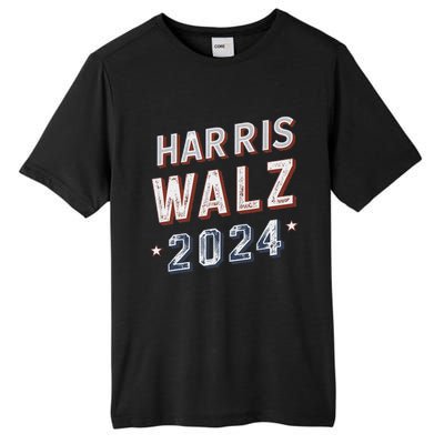 Harris Walz 2024 Election Ticket Tall Fusion ChromaSoft Performance T-Shirt