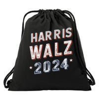 Harris Walz 2024 Election Ticket Drawstring Bag