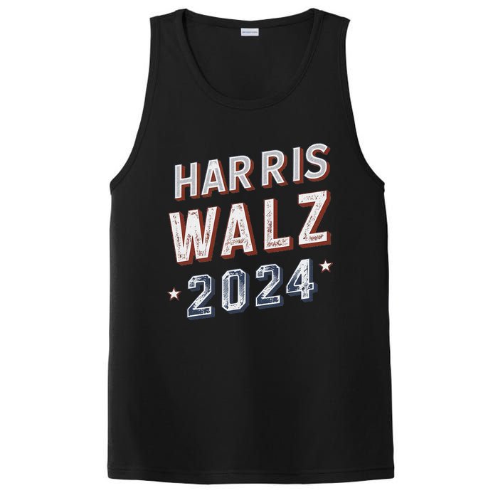 Harris Walz 2024 Election Ticket PosiCharge Competitor Tank