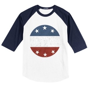 Harris Walz 2024 Campaign For President Patriotic Kamala Baseball Sleeve Shirt