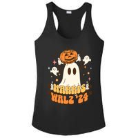 Harris Walz 2024 President Halloween Ghost Spooky Ladies PosiCharge Competitor Racerback Tank