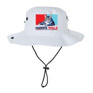 Harris Walz 2024 Funny Cat Election Kamala Harris Legacy Cool Fit Booney Bucket Hat